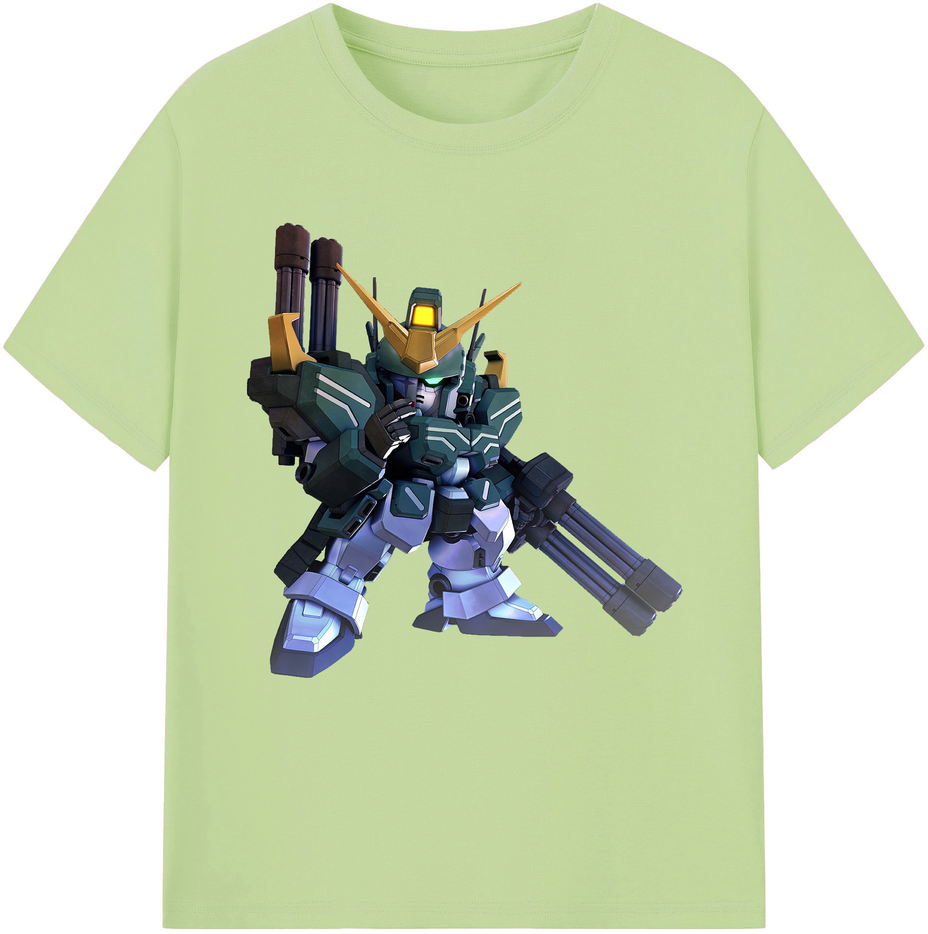 （画像用） 機動戦士ガンダム Mobile Suit Gundam 綿100％半袖Tシャツ（フロントプリント）